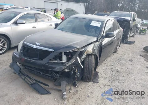 2013 Hyundai Genesis 3.8 z USA, uszkodzony, nr VIN KMHGC4DD8DU246508